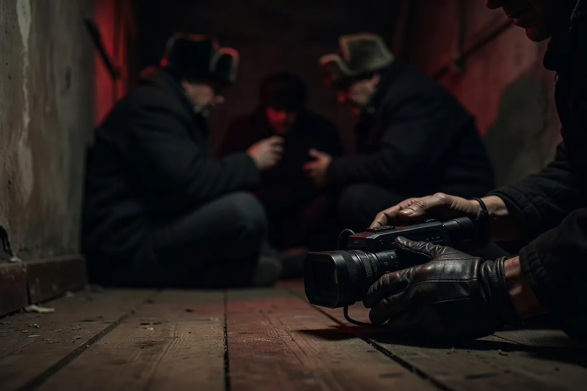 Tournage documentaire clandestin avec caméra dissimulée en Russie