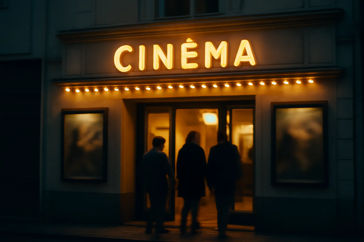Projection de fiction russe engagée dans un festival en exil, salle de cinéma comble